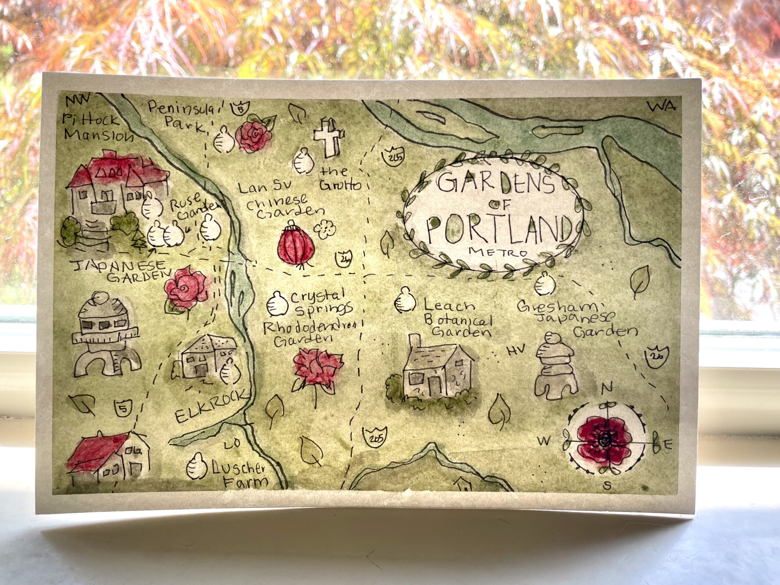 Gardens of Portland Map 2