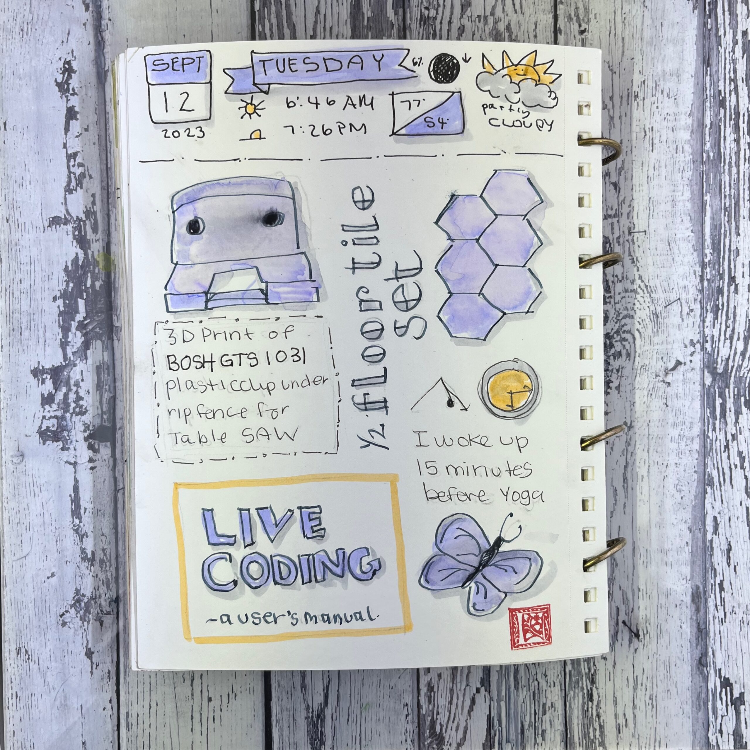 Journal September 12