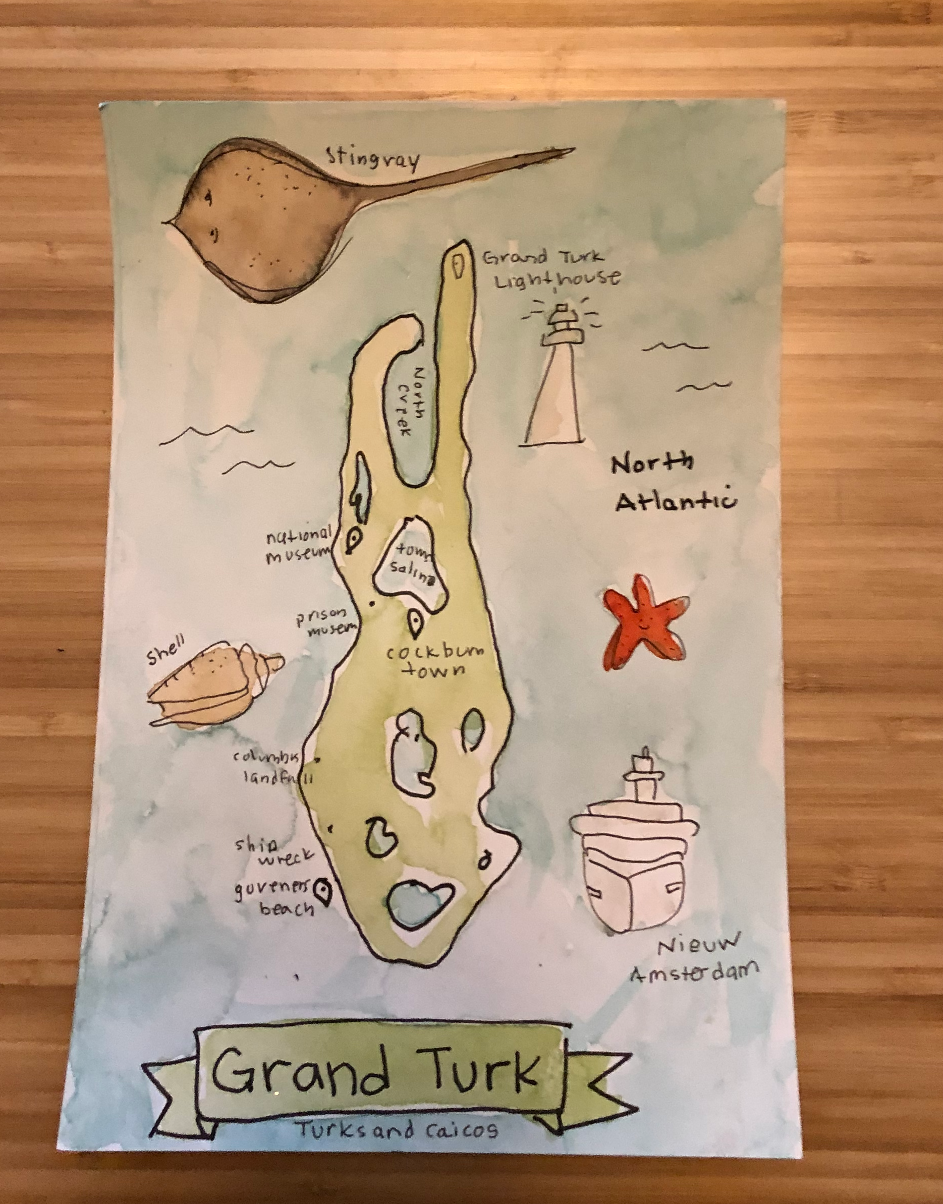 Grand Turk Map
