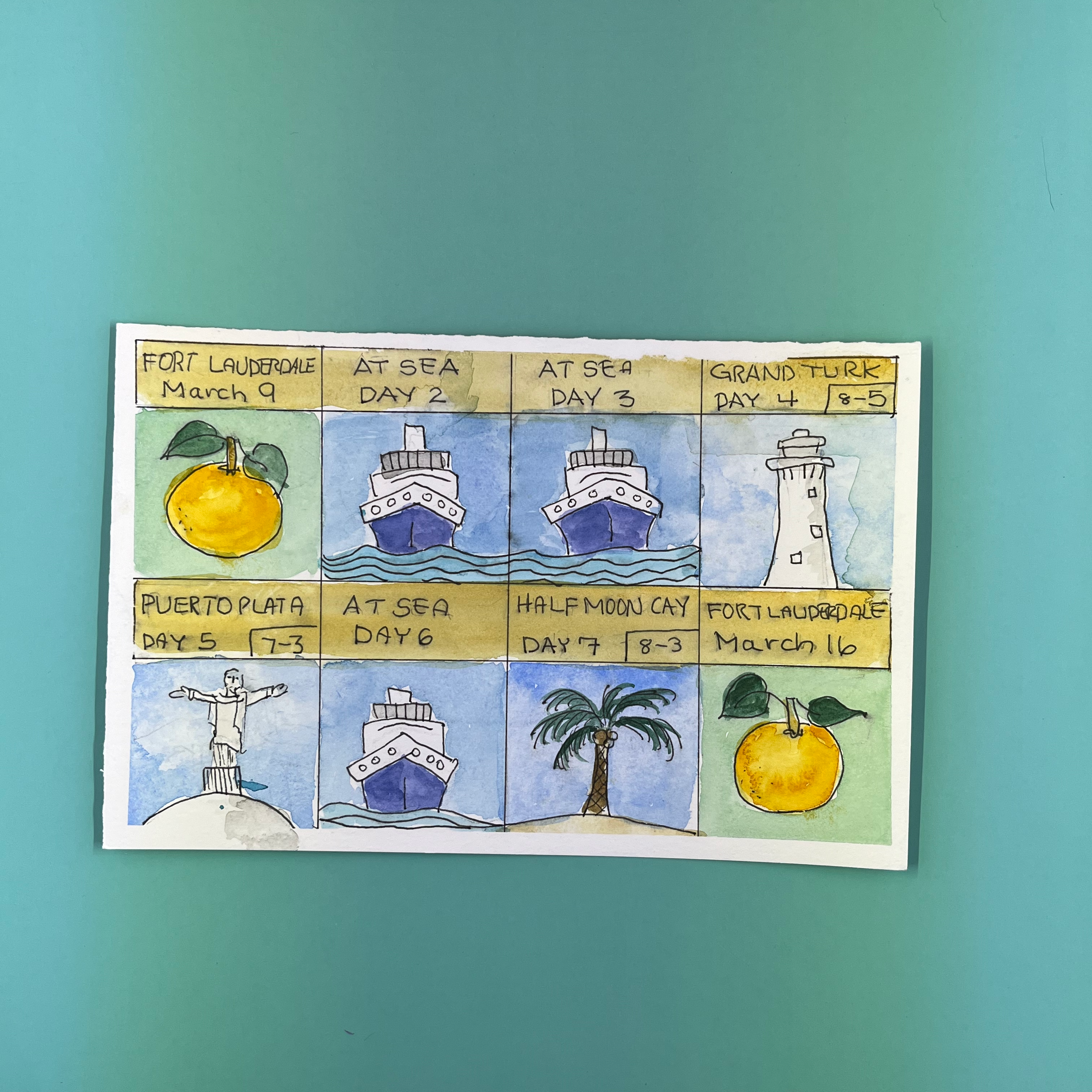 Joco Cruise 2024 #2 Itinerary